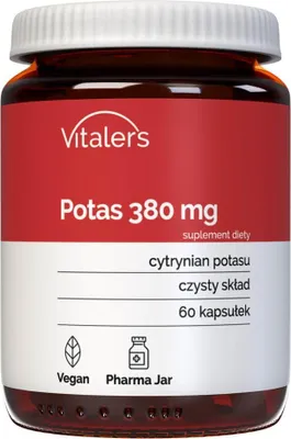 Immagine prodotto di Potassio Vitaler 380 mg 60 capsule