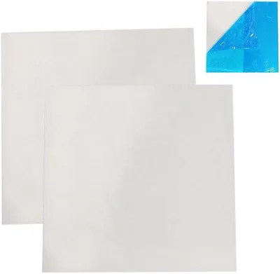 Produktbild von Stahlplatten - Dauerhaft und kratzfest - Set aus 2 - 153 x 153 mm