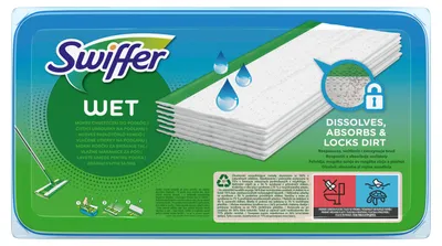 Produktbild von Swiffer Wet Lemon Mop Tcher, 20 Stck