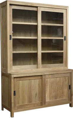 Produktbild von Teako Design Buffetschrank Sundborn Teak Massivholz 220x150x50 cm