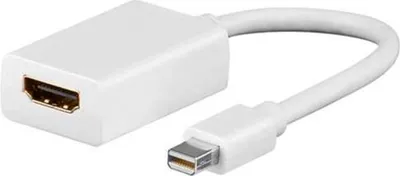 Image de Câble Ewent EC1451 Mini-DisplayPort vers HDMI Blanc