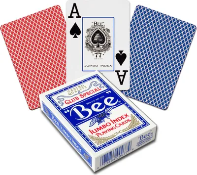 Produktbild von Fournier Kartenspiel BEE jumbo Index Spielkarten