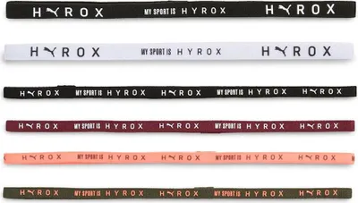 Immagine prodotto di Puma PUMA x HYROX Fasce per capelli (6 pezzi) - nero, dimensioni:-