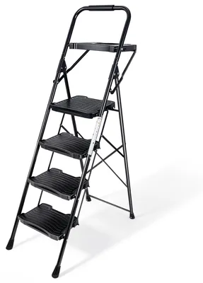 Produktbild von Elzusha – Tritthocker mit 4 Stufen und Handgriffen, maximale Belastbarkeit: 150 kg