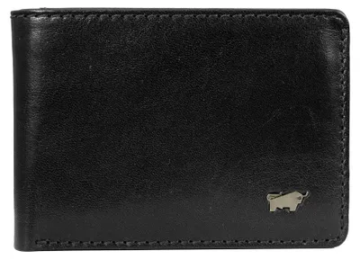 Produktbild von Portemonnaie COUNTRY RFID Geldbörse 2+3 Kartenfächer schwarz Herren - Leder
