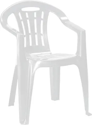 Produktbild von Kunststoffstuhl Keter Mallorca weiß