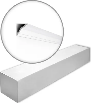 Zdjęcie produktu dla Listwa gzymsowa NMC WALLSTYL WT26-box 1 pudełko z 17 listwami 34 m