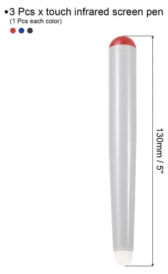 Produktbild von 3 Stš¹ck Touch-Infrarot-Bildschirmstift Whiteboard Optische Stylus-Stifte fš¹r Smart Board Bildung Elektronische Whiteboard-Pr?sentationen