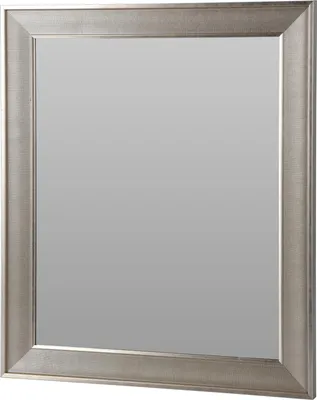 Obrázok produktu pre Nástenné zrkadlo v kovovom ráme, 49,5 x 2,2 x 59,5 cm