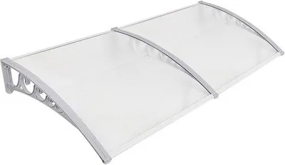 Produktbild von Famanu Vordach 100 x 200 cm - Schutz vor Sonne und Regen