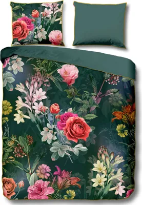 Produktbild von Descanso Bettwäsche-Set SIMONE 200x200/220 cm Grün