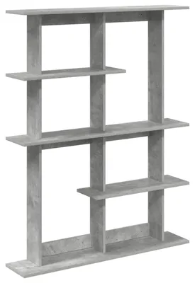 Produktbild von vidaXL Wandregal Betongrau 102 x 20 x 130 cm Holzwerkstoff