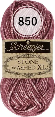 Produktbild von Scheepjes Stone Washed XL 50g (850) Garnet