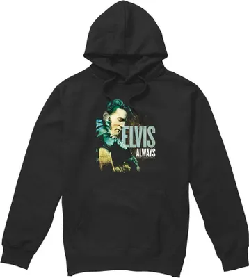 Obrázek produktu pro Elvis Presley – Mikina s kapucí „Always The Original“ pro muže/ženy Uni TV32236 (L) (černá)