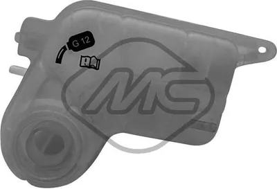 Produktbild von Metalcaucho Ausgleichsbehälter Kühlmittel für AUDI A6 Avant (4G5, 4GD, C7) Kühlwasser 03308