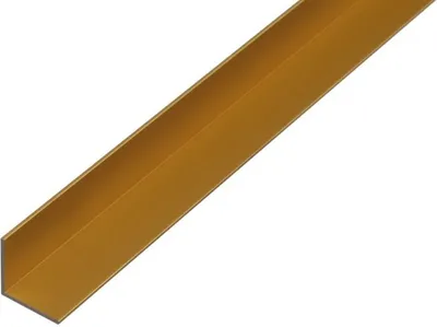 Immagine prodotto di Alberts 473570 Profilo angolare, alluminio, anodizzato oro, 1000 x 20 x 20 mm