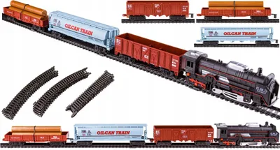 Produktbild von Fenfa GMD King Elektrische Spielzeugeisenbahn mit Güterwaggons