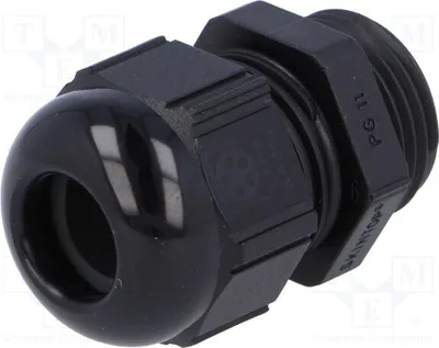 Produktbild von 5x Kabelverschraubung IP68 UL94V-2 53015220 n Mat:  schwarz
