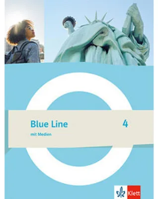 Image de Blue Line 4. Schulbuch mit Medien (fester Einband) Klasse 8