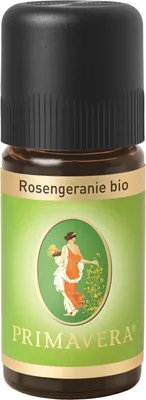 Produktbild von PRIMAVERA Rosengeranie bio 100% naturreines Ätherisches Öl, 10 ml ätherisches Öl