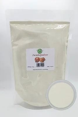 Produktbild von KT 1000 g / 1 kg Zwiebelpulver Zwiebeln fein gemahlen - 1A Qualität