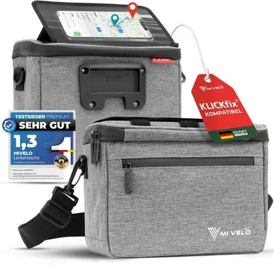 Immagine prodotto di MIVELO borsa da manubrio bicicletta per KLICKfix -