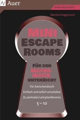 Produktbild von Mini-Escape Rooms für den Mathematikunterricht
