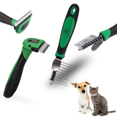 Immagine prodotto di Set di 2 spazzole per cani e gatti