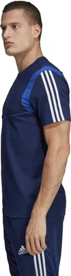 Produktbild von Adidas Tiro19 Tee Dkblue/Boblue S