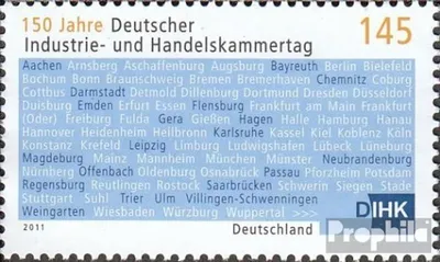 Produktbild von Briefmarken BRD (BR.Deutschland) 2011 Mi 2865 (kompl.Ausg.) FDC 150 Jahre IHK