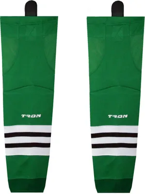 Zdjęcie produktu dla Skarpety hokejowe TRONX SK300 dla seniorów, Dallas Stars, Kelly Green, rozmiar: 30 cali