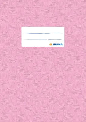 Produktbild von Heftschoner A5 PP rosa gedeckt Packung mit 25 Stück