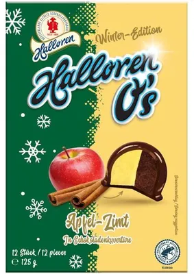 Produktbild von Halloren O's Apfel-Zimt 125g