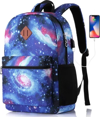 Produktbild von YAMTION Schulrucksack Jungen Teenager Rucksack Schulmädchen, Schultasche Mädchen Schultasche Frauen Tagesrucksack mit Laptopfach 15,6 Zoll