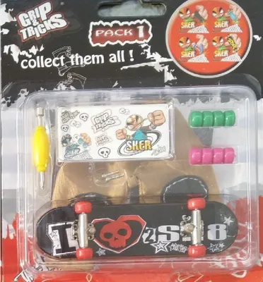 Obrázek produktu pro Griff and Tricks Finger Skateboard - I LOve 2 sk8
