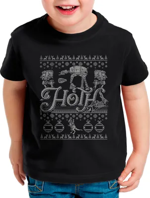 Produktbild von style3 Hoth Sweater Kinder T-Shirt xmas weihnachten weihnachtspullover pulli ugly sweater strick