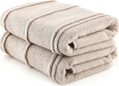 Obrázok produktu pre Mijolnir, Arden - svetlohnedá, súprava uterákov (2-dielna), svetlohnedá, 100 % MIKROKOTÓN, 50 x 90 cm