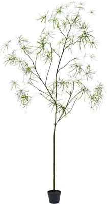 Produktbild von Silk-ka künstliche Zimmerpflanze Schefflera Grün 240 cm