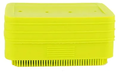 Produktbild von Reinigungsbürste mit Seifenkoffer aus Silikon für Reisen
