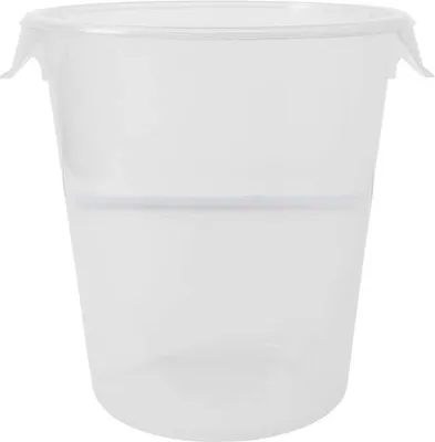 Produktbild von Rubbermaid Runder Vorratsbehälter, 7,6 l, durchsichtig, Inhalt 12