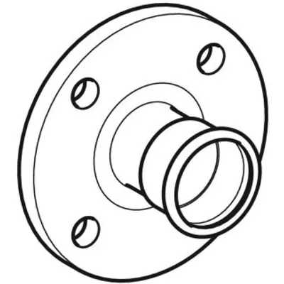 Produktbild von Geberit 23751 Mapress C-Stahl Flansch PN 6