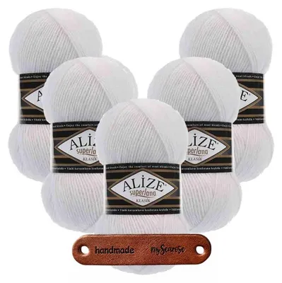 Produktbild von 5 x ALIZE Superlana Klasik 55 mit Label