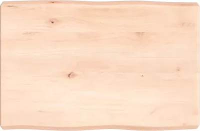 Obrázek produktu pro The Living Store Stolová deska 60x40x(2-6) cm masivní dřevo neošetřená hrana stromu