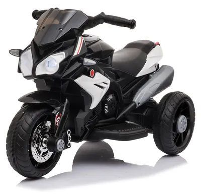 Produktbild von LEADZM 6V 7Ah Elektro Kindermotorrad Kinderfahrzeug Elektro-Dreirad 88 x 42 x 53cm Weiss