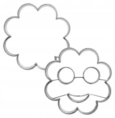Produktbild von EkoForemki Blumenform Keksausstecher Set 5,2 cm