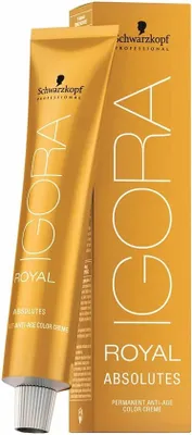 Produktbild von Schwarzkopf Igora Royal Absolutes, Braun, 5-60, Frauen, 60 ml, Alle Haare, Farbspeichernd, Nährend, Glanz