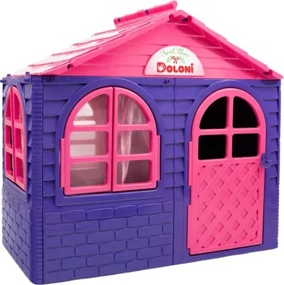 Zdjęcie produktu dla Domek Dla Dzieci Doloni 69X129 Cm - Różowy/Fioletowy