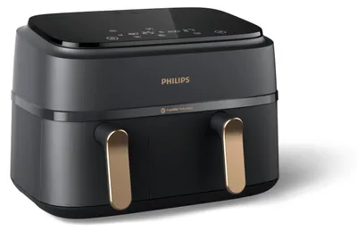 Immagine prodotto di Philips Airfryer a doppio cestello da 9 litri - Modello NA352/00