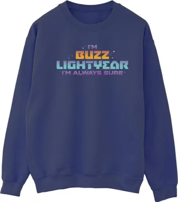 Produktbild von Disney - "Lightyear Always Sure" Sweatshirt für Damen BI25214 (M) (Marineblau)