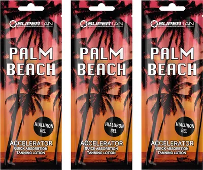 Produktbild von Supertan Palm Beach Bräunungsbeschleuniger Hyaluron x3 Stück